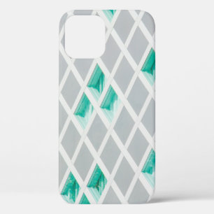 Groene, witte, en grijze illustratie Case-Mate iPhone case
