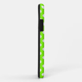 groene , witte en groene haarpunten Case-Mate iPhone case (Achterkant/rechts)