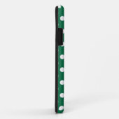 groene , witte en groene haarpunten Case-Mate iPhone case (Achterkant/rechts)