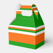 Groene, witte en Oranje strepen Bedankdoosjes (Achterkant)