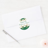 Groene, witte, gouden Sticker met schuifwiel (Envelop)