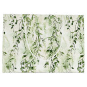 Groene Witte Ivy verlaat Verjaardag van het Wilde  Groot Cadeauzakje (Achterkant)