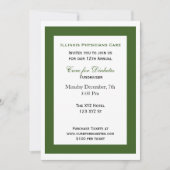 groene witte klas Collectieve de Uitnodiging van d (Voorkant)