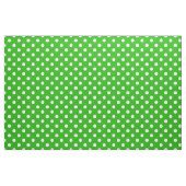 Groene Witte Polka Dots Textiel Stof (Fat Quarter)
