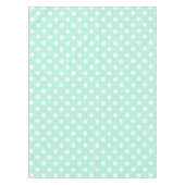 groene witte polka stip picnic tablecloth tafelkleed (Voorkant)