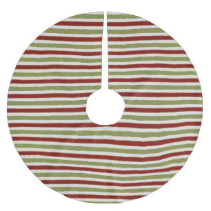 Groene, Witte, Rode en Gouden Kerstmis van de Kerstboom Rok