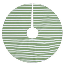 Groene Witte Strepen Patroon Kerstboom Rok