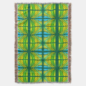 Groene woestijn inspiratie deken (Voorkant Verticaal)