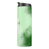 groene wolk Thermal Tumbler Thermosbeker (Geroteerd rechts)