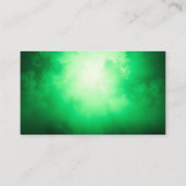 Groene wolken visitekaartje (Achterkant)