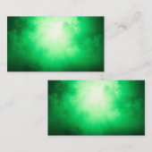 Groene wolken visitekaartje (Voorkant / Achterkant)