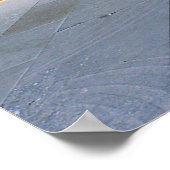 GROENE WOODEN DEUR OP WIT CONCRETE WALL POSTER (Hoek)