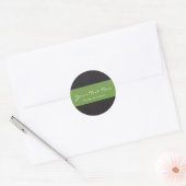 Groene & Woodgrain  Stickers (Envelop)