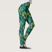 Groene Workout Amaryllis Esthetische Moederdag Ges Leggings (Rechts)