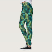 Groene Workout Amaryllis Esthetische Moederdag Ges Leggings (Links)