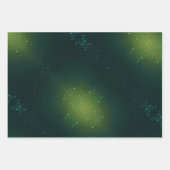 Groene wrap met Sprinkles Inpakpapier Vel (Voorkant 2)