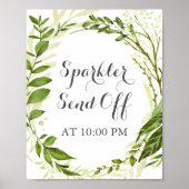 Groene Wreath Sparkler verzendt van het Poster van (Voorkant)