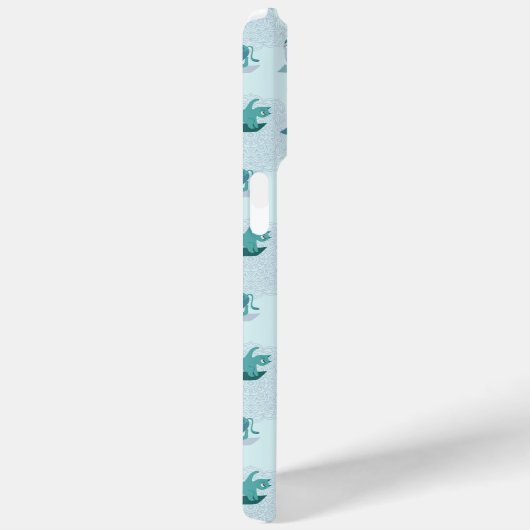 Groene Yoga Katten Case-Mate iPhone Case (Achterkant / Rechts)