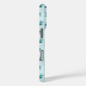 Groene Yoga Katten Case-Mate iPhone Case (Achterkant / Rechts)