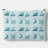 Groene Yoga Katten Etui (Achterkant)