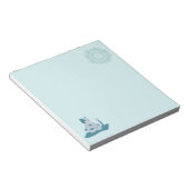 Groene Yoga Katten Notitieblok (Schuin)