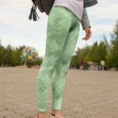 Groene zachte kleurrijke Leggings