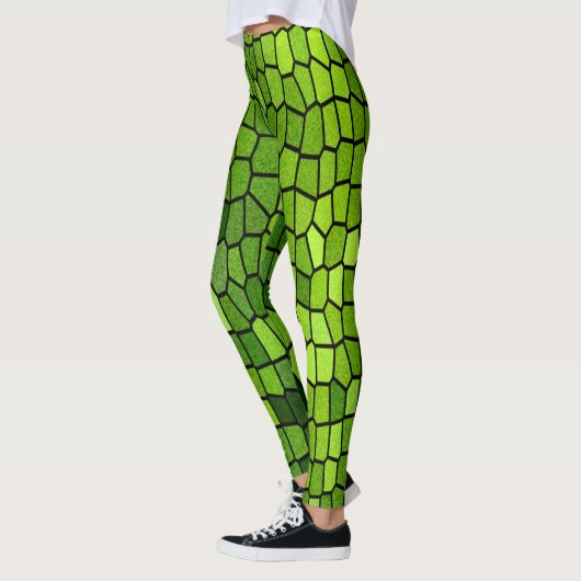 Groene zandsteen leggings (Links)