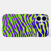 Groene Zebra Case-Mate iPhone Case (Achterkant (horizontaal))