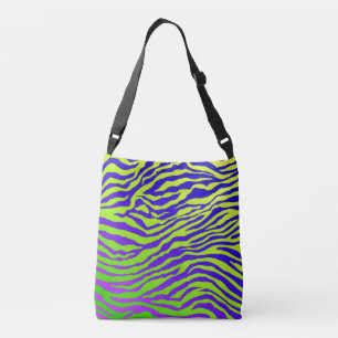 Groene Zebra Crossbody Tas