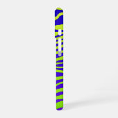 Groene Zebra iPhone 16 Hoesje (Linkerkant)