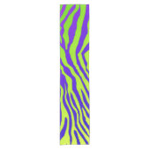 Groene Zebra Korte Tafelloper (Voorkant)