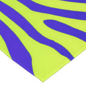 Groene Zebra Korte Tafelloper (Hoek)