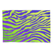 Groene Zebra Kussensloop (Voorkant-Links)