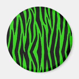 Groene Zebra Magneet