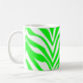 Groene Zebra Mok (Links)