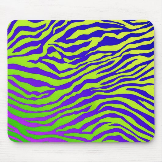 Groene Zebra Muismat (Voorkant)