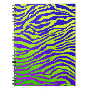 Groene Zebra Notitieboek