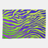 Groene Zebra Theedoek (Horizontaal)