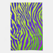 Groene Zebra Theedoek (Verticaal)