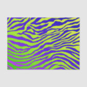 Groene Zebra Tissuepapier (Voorkant)