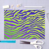 Groene Zebra Tissuepapier (Craft)