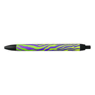 Groene Zebra Zwarte Inkt Pen