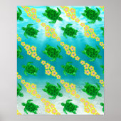 Groene Zee Poster (Voorkant)