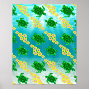 Groene Zee Poster