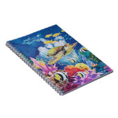 Groene zee schildpad notitieboek (Rechterzijde)