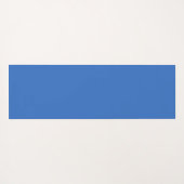 Groene Zee schildpadden op oceaanblauw Yogamat (Achterkant (horizontaal))