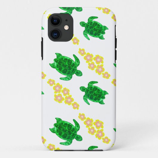 Groene Zee Turltes Case-Mate iPhone Case (Achterkant)