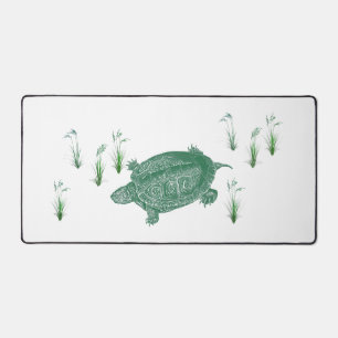 Groene Zee Turtle Bureaumat