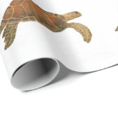 Groene Zee Turtle Cadeaupapier (Rol Hoek)