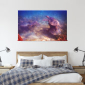 Groene Zee Turtle familie Canvas Afdruk (Insitu (Slaapkamer))